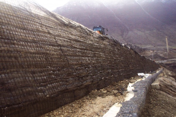 Slipping Stabilization of Kukes-Morine road